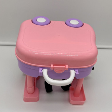 Чемодан-рюкзак &quot;Куклы сюрприз&quot; кухня 3в1 48 дет.