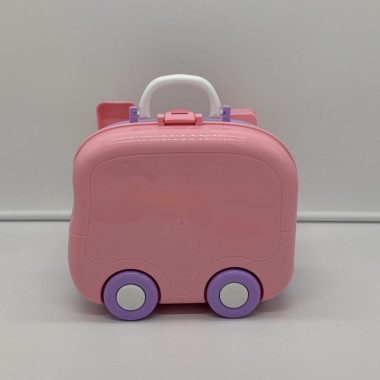 Чемодан-рюкзак &quot;Куклы сюрприз&quot; кухня 3в1 48 дет.