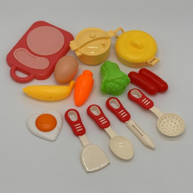 Чемодан-рюкзак &quot;Куклы сюрприз&quot; кухня 3в1 48 дет.