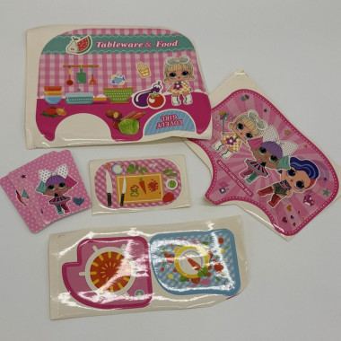 Чемодан-рюкзак &quot;Куклы сюрприз&quot; кухня 3в1 48 дет.