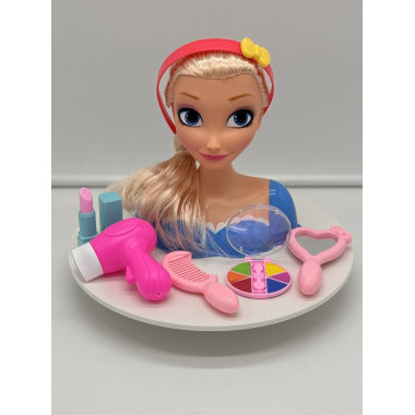 Кукла-манекен для создания причёсок + аксессуары в кор. 40х14х24 см