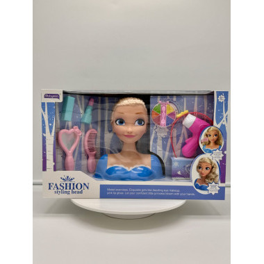 Кукла-манекен для создания причёсок + аксессуары в кор. 40х14х24 см