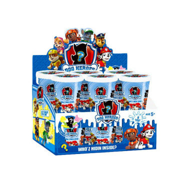 Пластилин в стакане &quot;Щенячий патруль&quot; сюрприз 11.5х9.3см 12 шт в упаковке