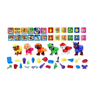 Пластилин в стакане &quot;Щенячий патруль&quot; сюрприз 11.5х9.3см 12 шт в упаковке