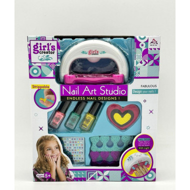 Маникюрный набор &quot;Студия найл&quot; аппарат для сушки + лак в кор. 27х7.5х23см