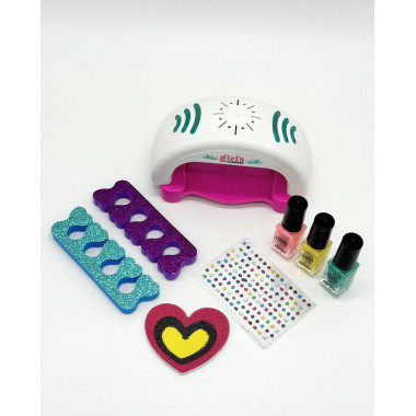 Маникюрный набор &quot;Студия найл&quot; аппарат для сушки + лак в кор. 27х7.5х23см