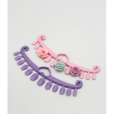 Маникюрный набор &quot;Nail ART-2&quot; лак + наклейки  в кор. 21х3.5х21 см