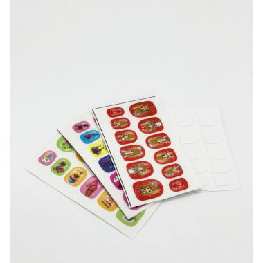 Маникюрный набор &quot;Nail ART-2&quot; лак + наклейки  в кор. 21х3.5х21 см