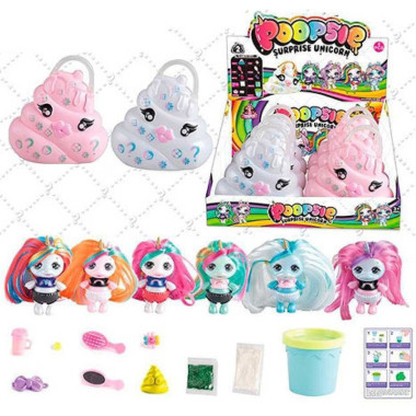 Набор для создания слаймов Кукла Poopsies сюрприз и аксессуары в упаковке