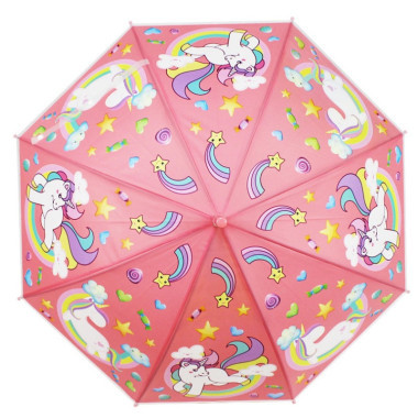 Зонтик детский для девочек Единороги, 4 цвета