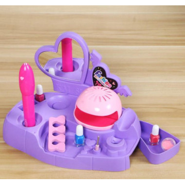 Набор для маникюра с сушилкой и подставкой для девочек в коробке 33*28*6.5