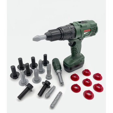Игровой набор инструментов с дрелью на батарейках 30х9х45
