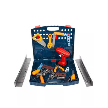Игровой набор для мальчиков Строительные инструменты в чемодане
