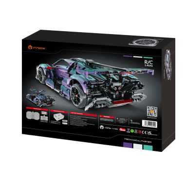 Конструктор iM.Master 9826-2 Техника &quot;Перламутровый гиперкар&quot; 2036 дет. на р/у