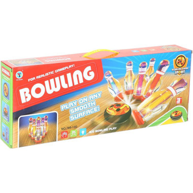 Игра Боулинг со звуком и светящимися кеглями 58*23*8.8