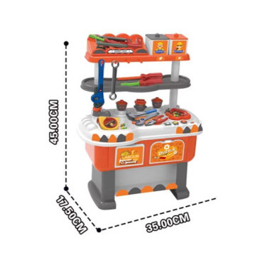 Игровой набор со световыми и звуковыми эффектами &quot;Инструменты&quot; в кор. 43.3х28х15.8 см