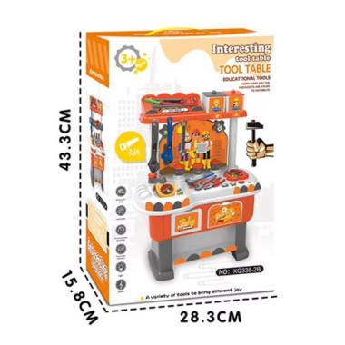 Игровой набор со световыми и звуковыми эффектами &quot;Инструменты&quot; в кор. 43.3х28х15.8 см