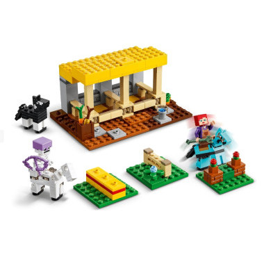 Конструктор Bela 60073 Майнкрафт &quot;Конюшня&quot; 247 дет. 29х20х6 см