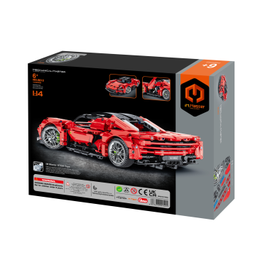 Конструктор iM.Master 9812 Техника &quot;Гоночный авто&quot; 1131 дет.