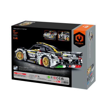 Конструктор iM.Master 9814 Техника &quot;Гоночный авто&quot; 1237 дет.