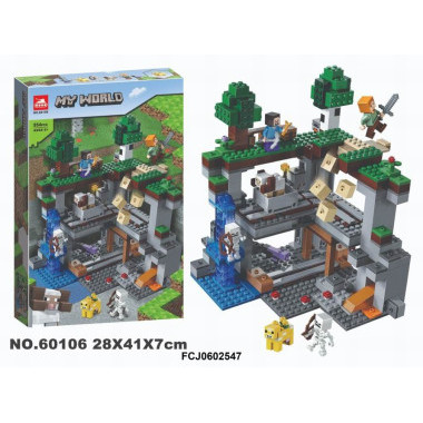 Конструктор 60106 Майнкрафт "Первое приключение" 554 дет. в кор. 28х41х7 см Конструктор 60106 Майнкрафт "Первое приключение" 554 дет. в кор. 28х41х7 см