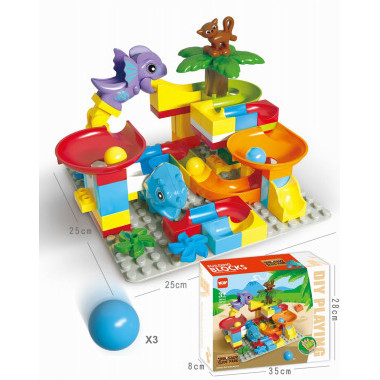 Конструктор DIY 2887A2 "Лабиринт с шариками" 28х8х35 см Конструктор DIY 2887A2 "Лабиринт с шариками" 28х8х35 см