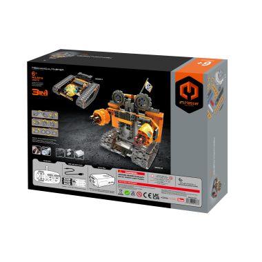 Конструктор iM.Master 8016 Высокоскоростная трюковая машина на дистанционном управлении 3-в-1 с литиевой батареей