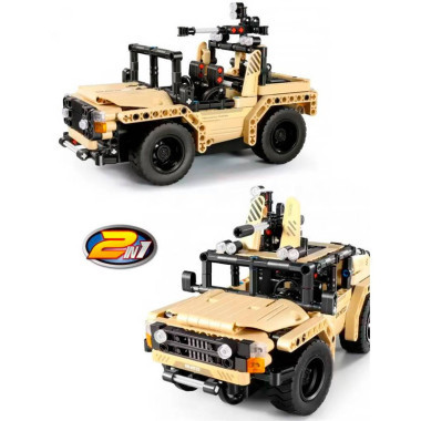 Конструктор iM.Master 8022 Техника &quot;Хаммер&quot; 370 дет. 2в1 на р/у