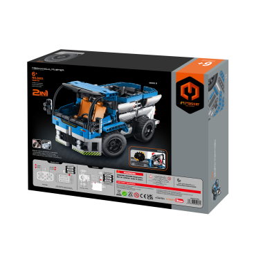 Конструктор iM.Master 8023 &quot;Бетономешалка&quot; на р/у 384 дет.