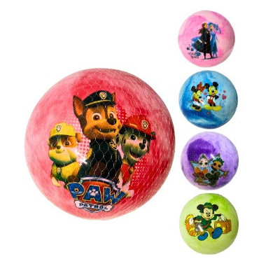 Мяч резиновый Мультгерои 60 гр.