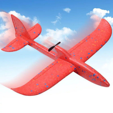 Метательный самолет планер с USB зарядкой и пропеллером 32х34 Метательный самолет планер с USB зарядкой и пропеллером 32х34