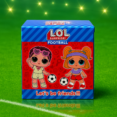 Куколка Cюрприз в шаре "Спорт" с аксессуарами