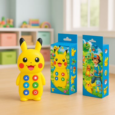 Покемон Телефон развивающий звук в коробке