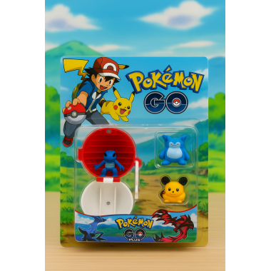 Покемон  +3 героя на картоне 8 видов 7х11см