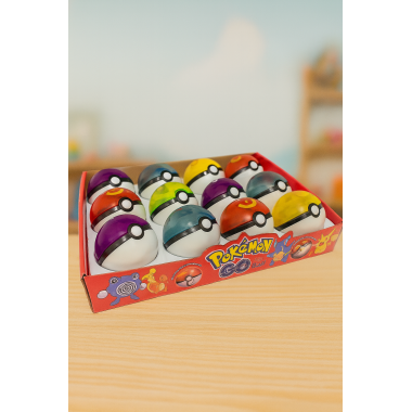 Покебол со светящимися героями Шары 12 шт в упак. микс героев Покебол со светящимися героями Шары 12 шт в упак. микс героев