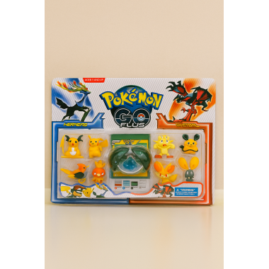 Покемон +8 героев на картоне в ассортименте