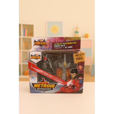 Машина-трансформер &quot;Metroid&quot; с мечом 4 вида 18х5х16см