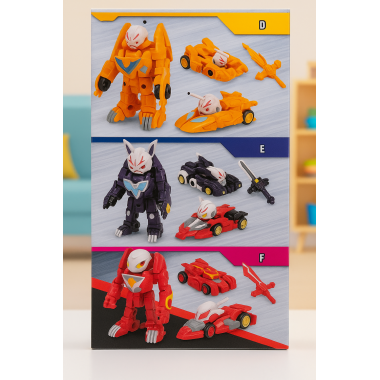 Машина-трансформер &quot;Metroid&quot; с мечом 4 вида 18х5х16см