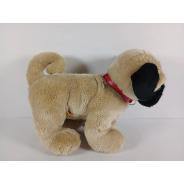 Собачка интерактивная &quot;Бульдог&quot; с поводком на батарейках