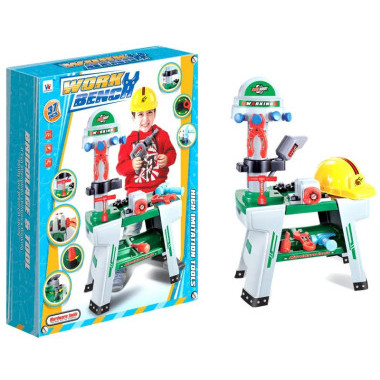 Игровой набор Строительные инструменты, 37 предметов, звуковые и световые эффекты