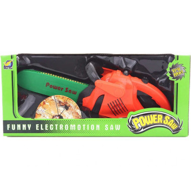 Бензопила на батарейках в коробке 38*10.5*16.5