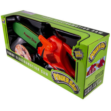 Бензопила на батарейках в коробке 38*10.5*16.5