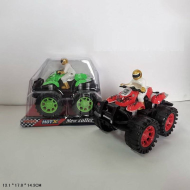 Машинка Квадроцикл с водителем, 2 вида