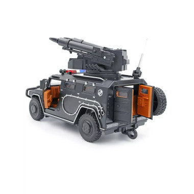 Джип военный Тигр металлический со световыми и звуковыми эффектами, 1:24, 2 вида