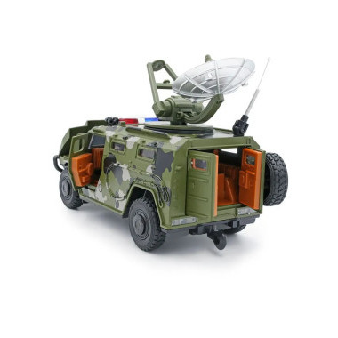 Джип военный Тигр металлический со световыми и звуковыми эффектами, 1:24, 2 вида