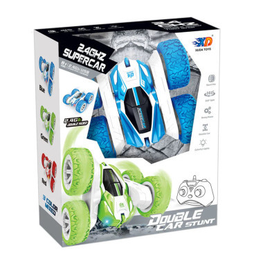 Машина перевертыш с пультом управления (3 вида), 25.8х8.3х21 см