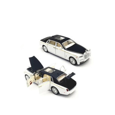Машина Rolls-Royce металлическая инерционная со световыми и звуковыми эффектами 1:24  8 шт.