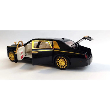 Машина Rolls-Royce металлическая инерционная со световыми и звуковыми эффектами 1:24  8 шт.