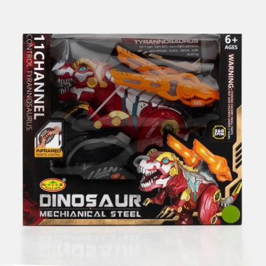 Динозавр на радиоуправлении со световыми и звуковыми эффектами, 11 функций 43х16х27