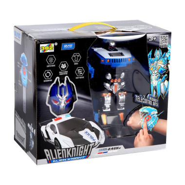 Робот-трансформер 2в1 Космический рыцарь на радиоуправлении, 30х16х26 см